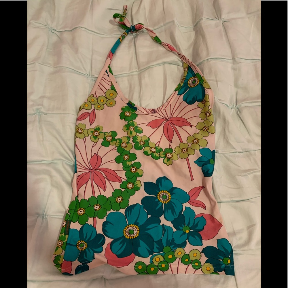 KATHARINE HAMNETT DEMIN WOMENS SWIM TANKINI